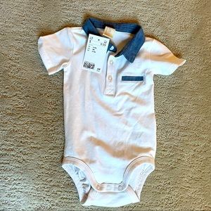 NWT! H&M Collard Onesie.